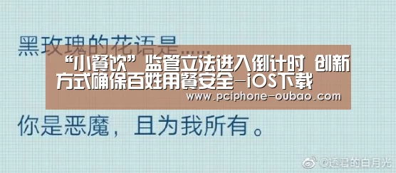 “小餐饮”监管立法进入倒计时 创新方式确保百姓用餐安全-iOS下载(图1) Android下载